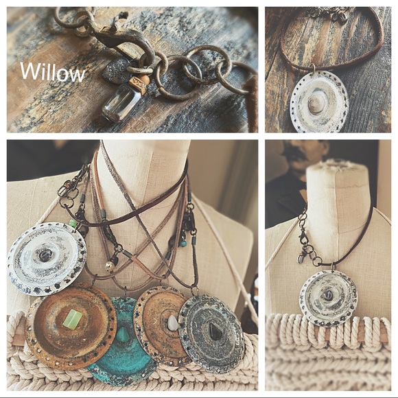 HP🌵Metal Patina Discs & Leather - Picture 3 of 8